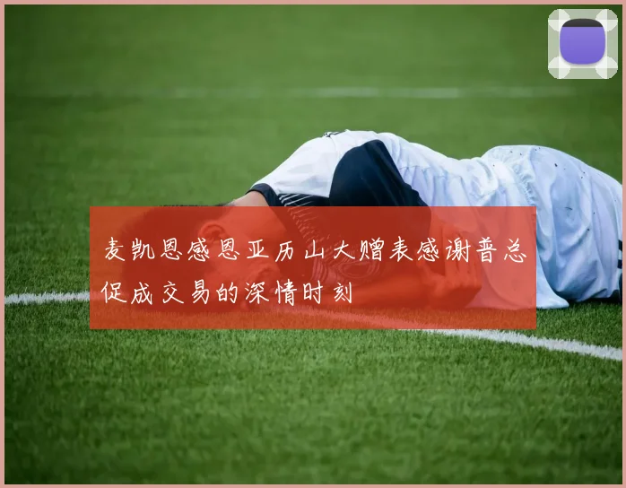 麦凯恩感恩亚历山大赠表感谢普总促成交易的深情时刻